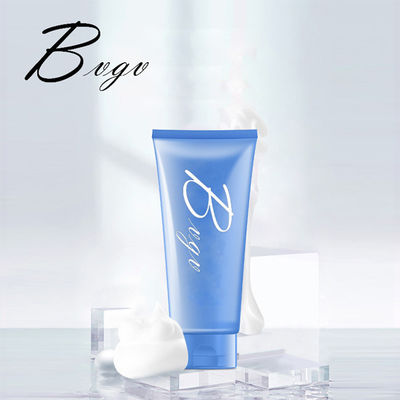 Óleo essencial ácido Glycolic natural da lavagem da cara de Lavander que ilumina o limpador facial