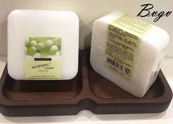 Homens da forma de Vera Whitening Face Soap Square do aloés que Exfoliating o sabão