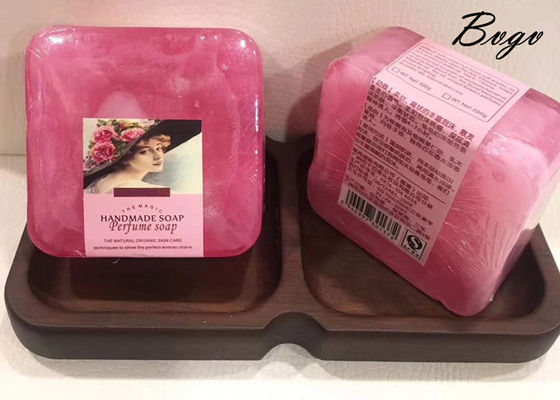 O óleo essencial do sabão de Sakura Flower Extract Luffa Scrub que Exfoliating esfrega o sabão