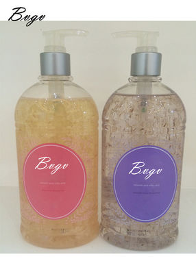 Gel de descascamento limpo natural polonês do corpo
