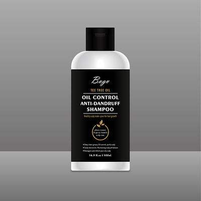 Champô 500g do controle do óleo do crescimento do cabelo do escalpe de Trea Oil Anti Dandruff Healthy do chá