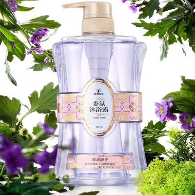 Gentlel polonês Lavendar Shower Gel Moisturising químico livra