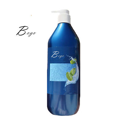 O gel de bambu do chuveiro do corpo do carvão vegetal limpa profundamente sabão líquido Scented refina o banho da pele