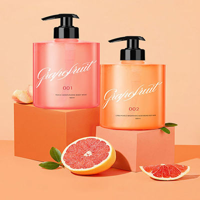 Controle bacteriano do óleo do gel do chuveiro da vitamina C gel exfoliating do chuveiro do anti