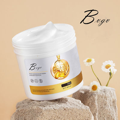 A máscara do cabelo da proteína da queratina das vitaminas profundamente para hidratar para hidratar frisa
