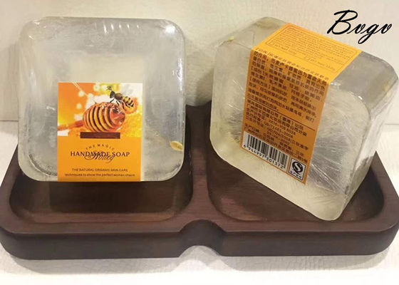 Sabão de barra de nutrição do ouro da luz de Honey Extract Whitening Face Soap do leite