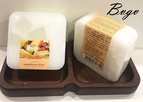 Barra de Herb Extract Body Scrub Soap do sabão de cara do leite da cabra das partículas da aveia