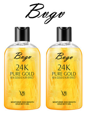 Gel do chuveiro do ouro de Cleasing 24k do poro
